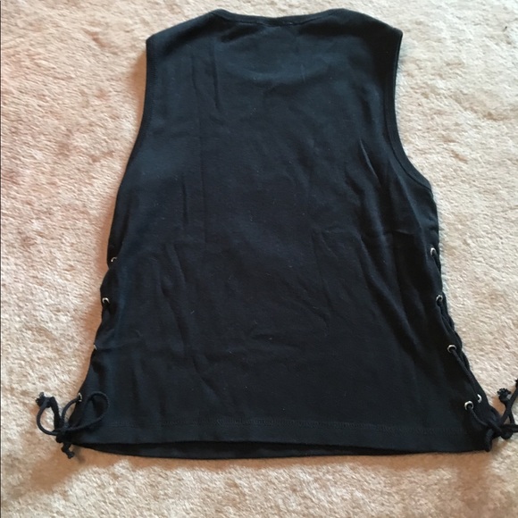 Stunning ASOS Black Muscle Tee•Tank Top•NEW $48 - Picture 2 of 4